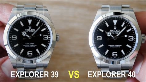 vintage rolex explorer references|rolex explorer 39 vs 40.